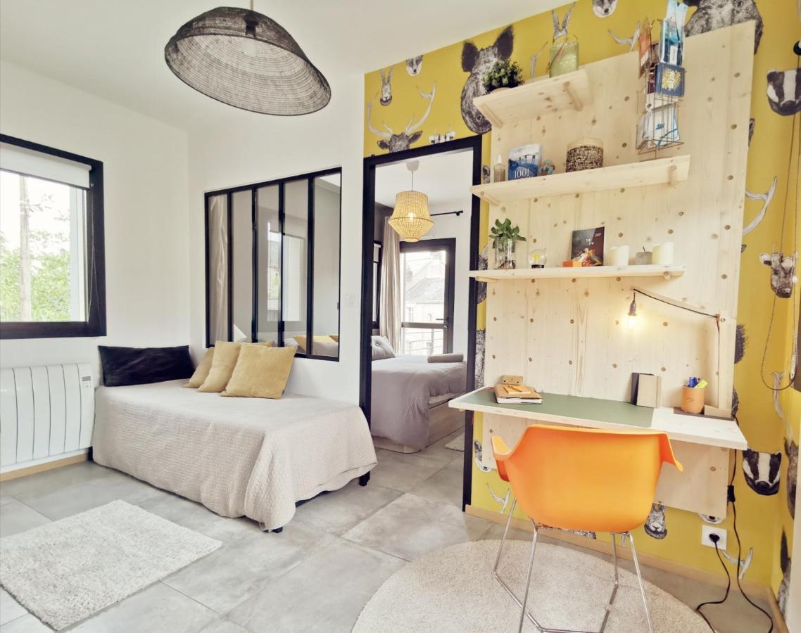 La Suite De L'Abbaye - Climatisation Et Petit Dej Nantes Exterior foto
